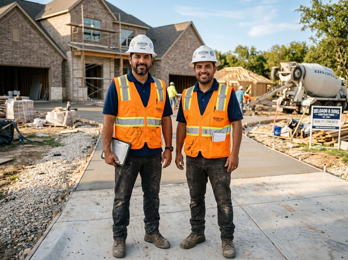 Jesús and José Delgado, Co-Owners of Delgados Construction multiservice LLC